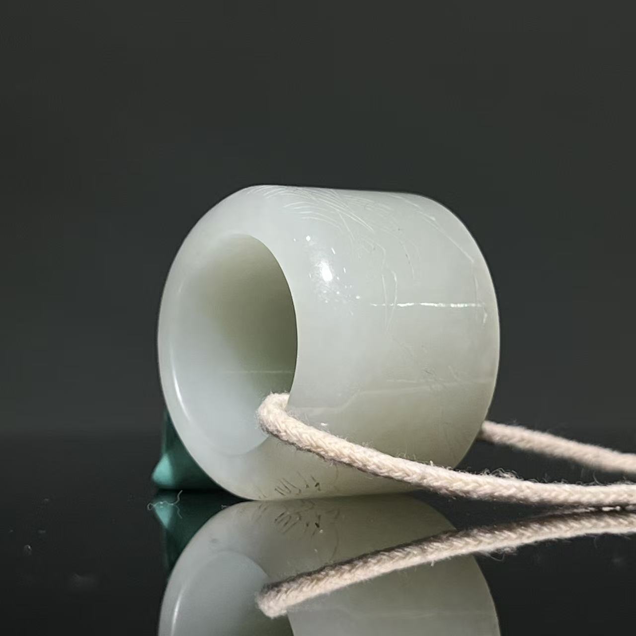 【清代】-和田玉按扳指2511290035