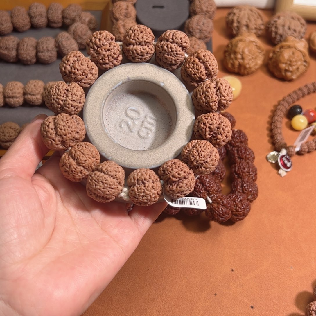 手串金刚菩提22梁雪花扇面爆肉五瓣大金刚