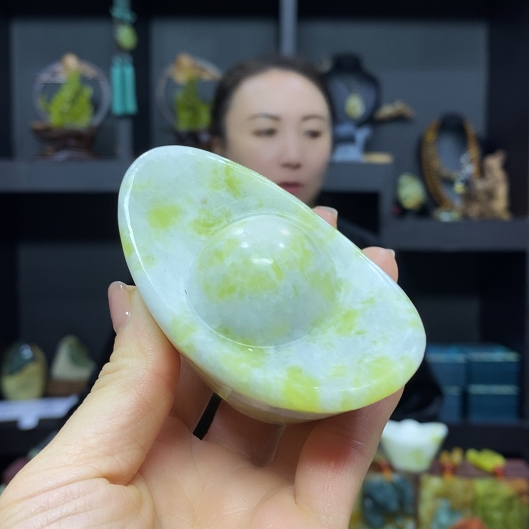 未镶嵌岫玉挂件吊坠