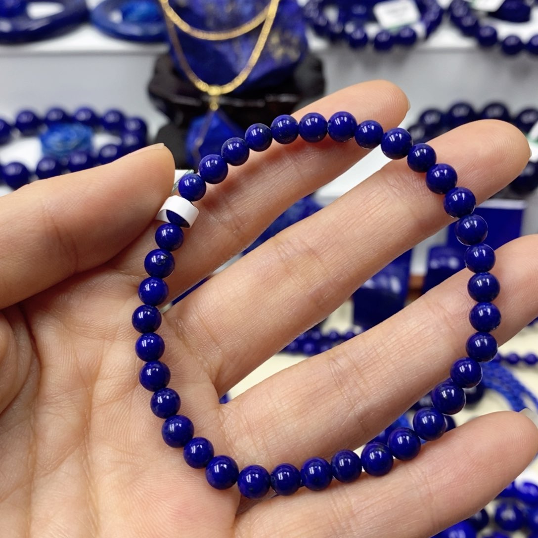 青金石手链未镶嵌月****l