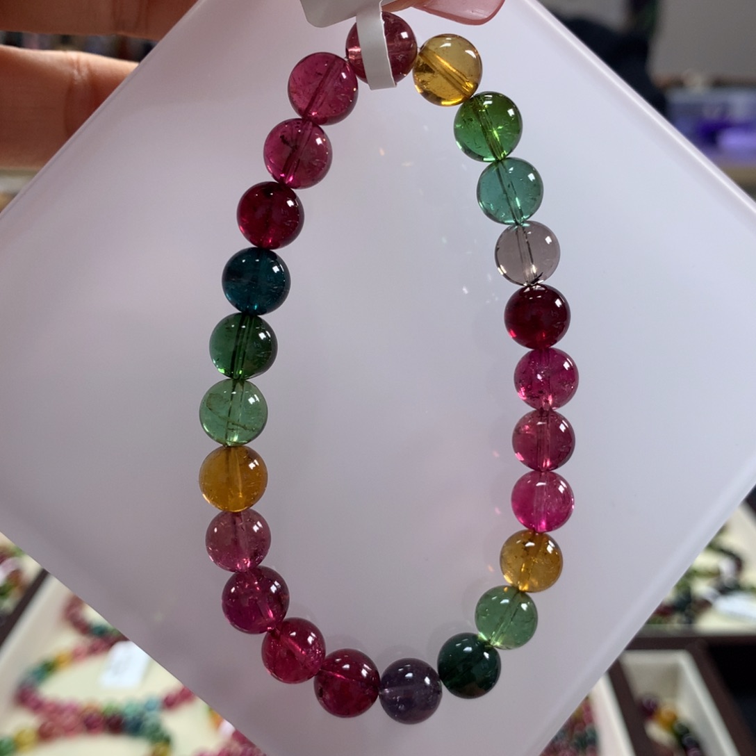 碧玺手链未镶嵌8➕