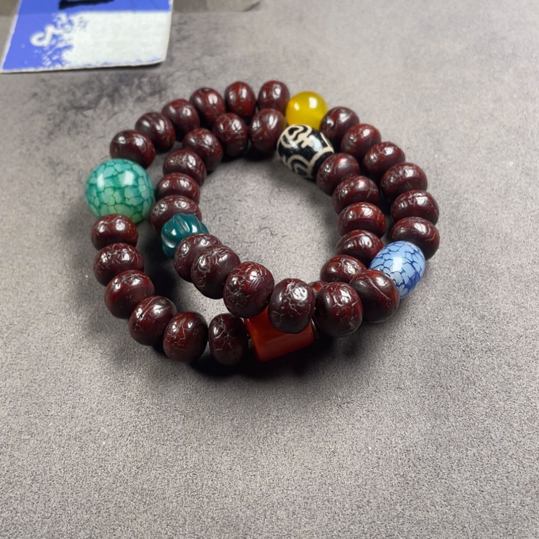 【闪购商品】凤眼菩提吊坠刘**云凤眼