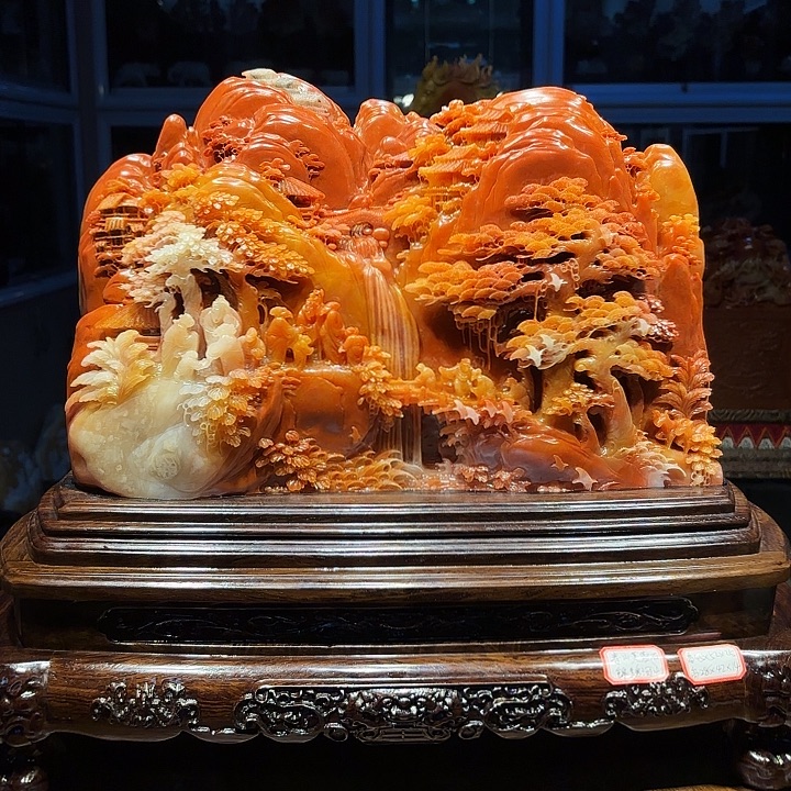 寿山石寿山石雕刻工艺品