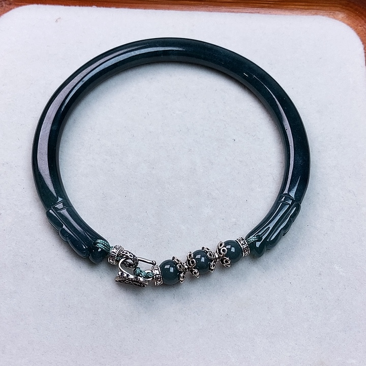 翡翠吊坠(不含链)未镶嵌平**福