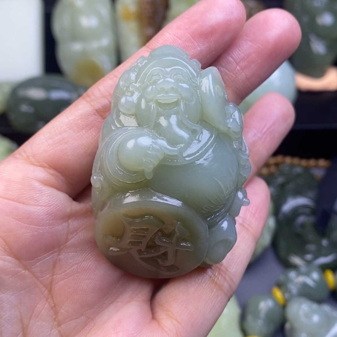 和田玉把件未镶嵌