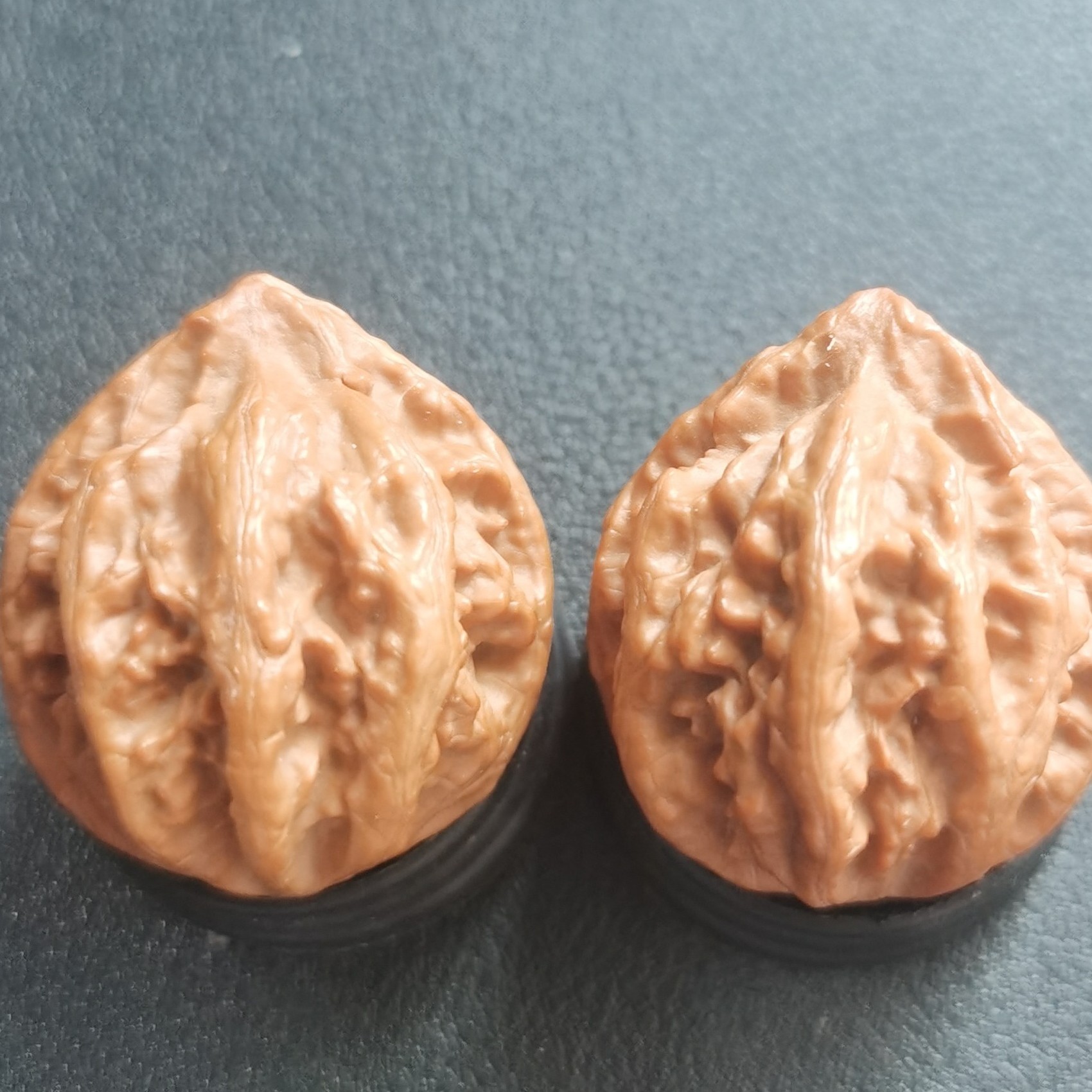 精品文玩核桃红莲楸子手把件可盘玩白茬好物红莲核桃蛤蟆头