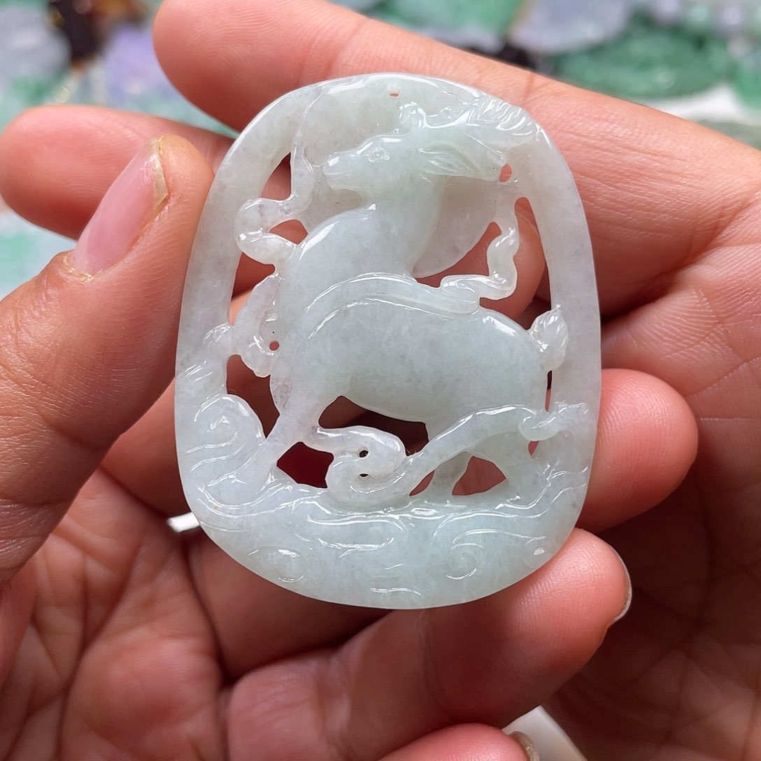 颈饰未镶嵌翡翠翡玉缘翡翠