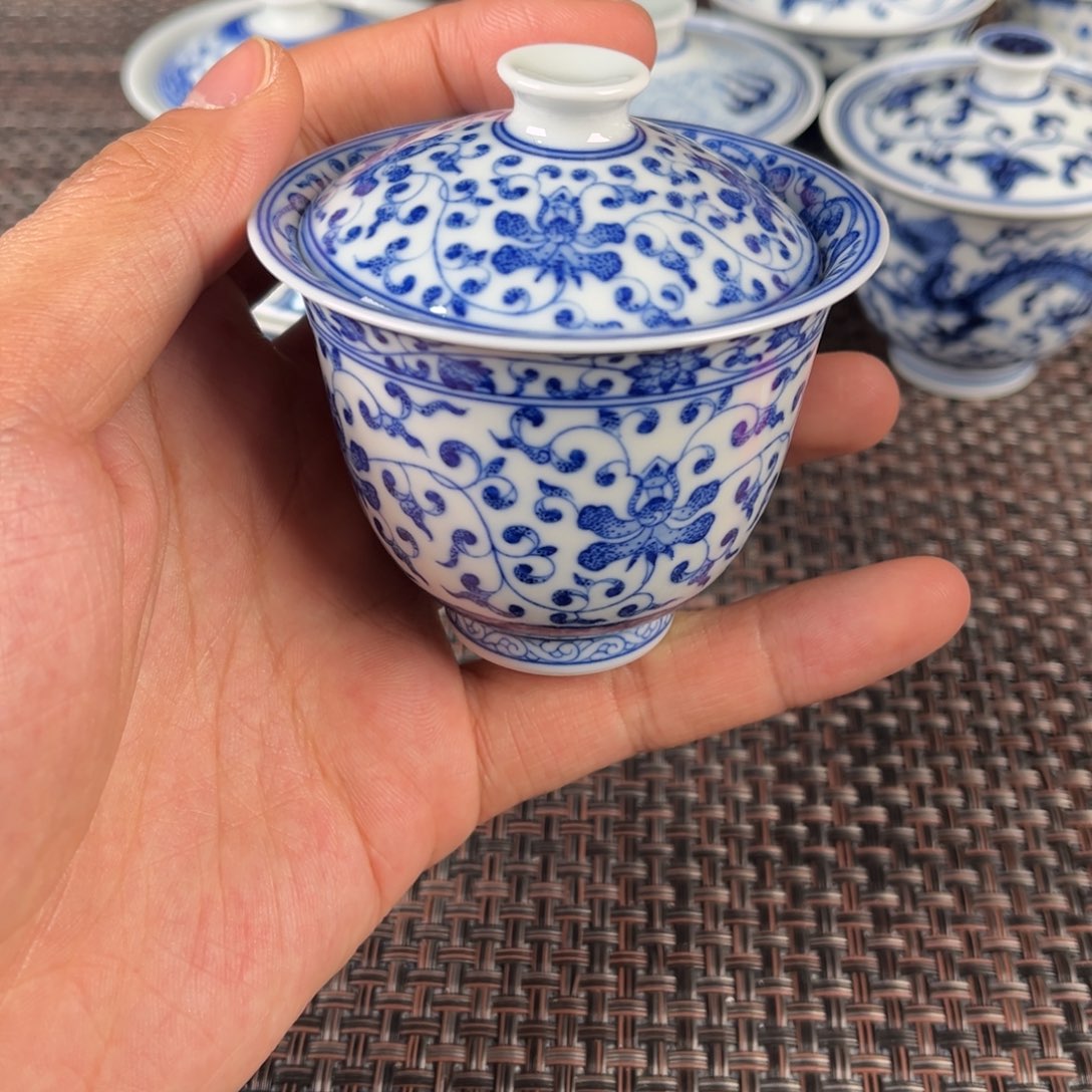 瓷片景德镇陶瓷杯子