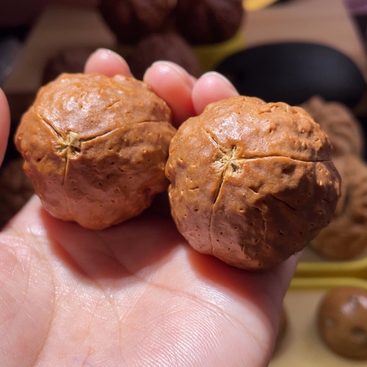 桃核把件恐龙蛋金刚菩提