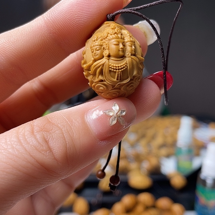 橄榄核吊坠橄榄核