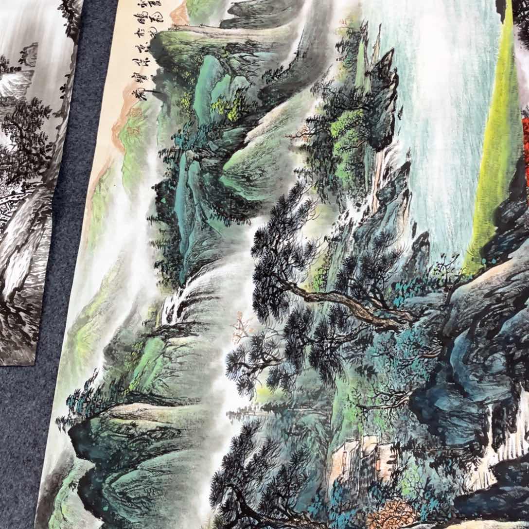 国画我的小伙伴们都很努力