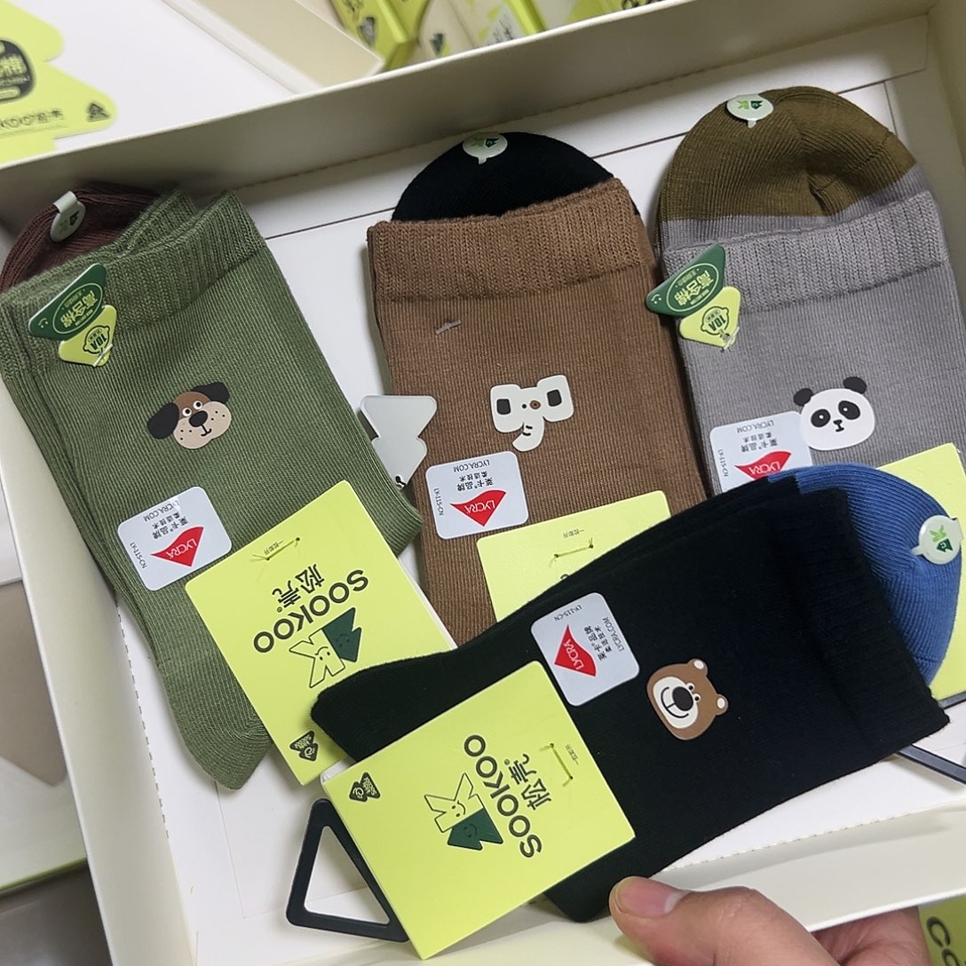 1002-F，烫印卡通，3-5岁4双