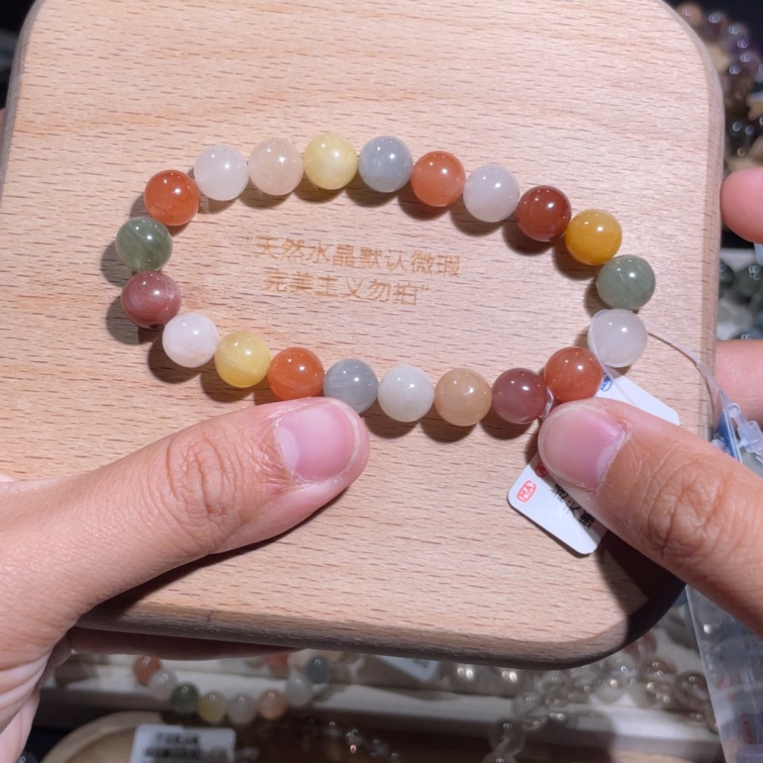 水晶手链未镶嵌117号多样性发货一C 约9