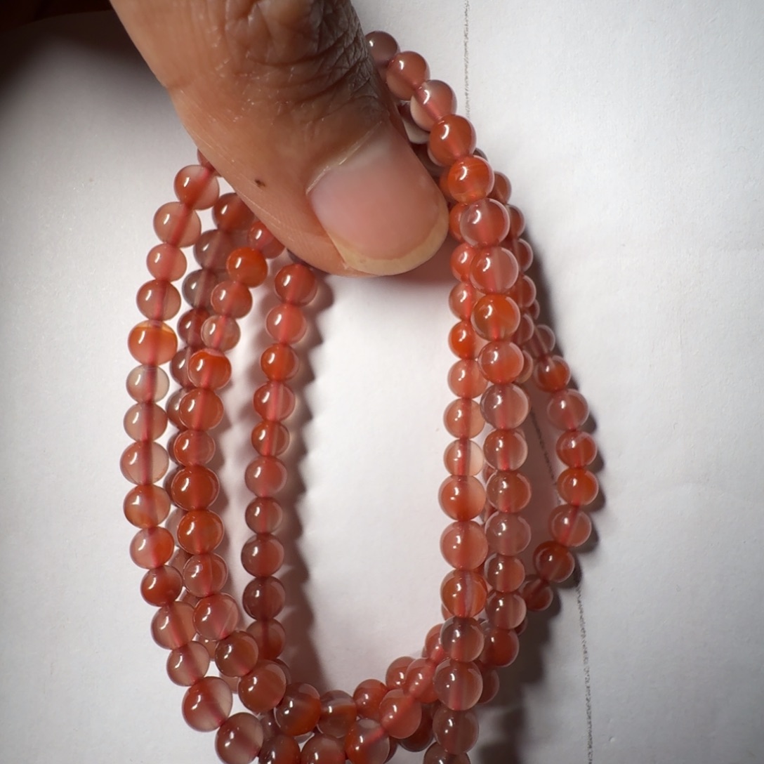 南红玛瑙未镶嵌手串