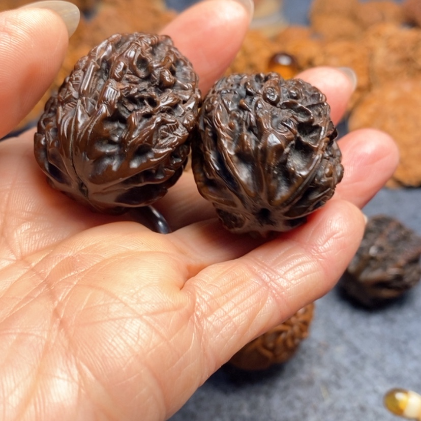 【闪购商品】吊坠五线菩提白***丈核桃雕刻