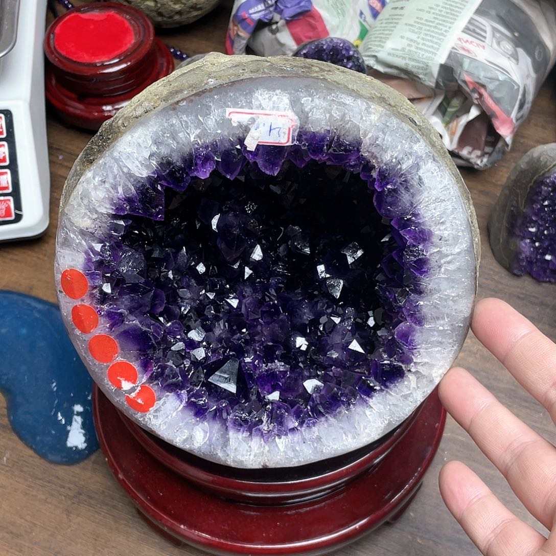 紫晶大型摆件（非配饰）未镶嵌?****?