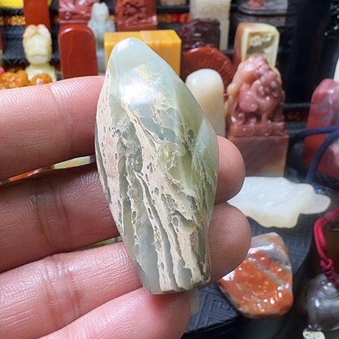 寿山石方田仔花坑