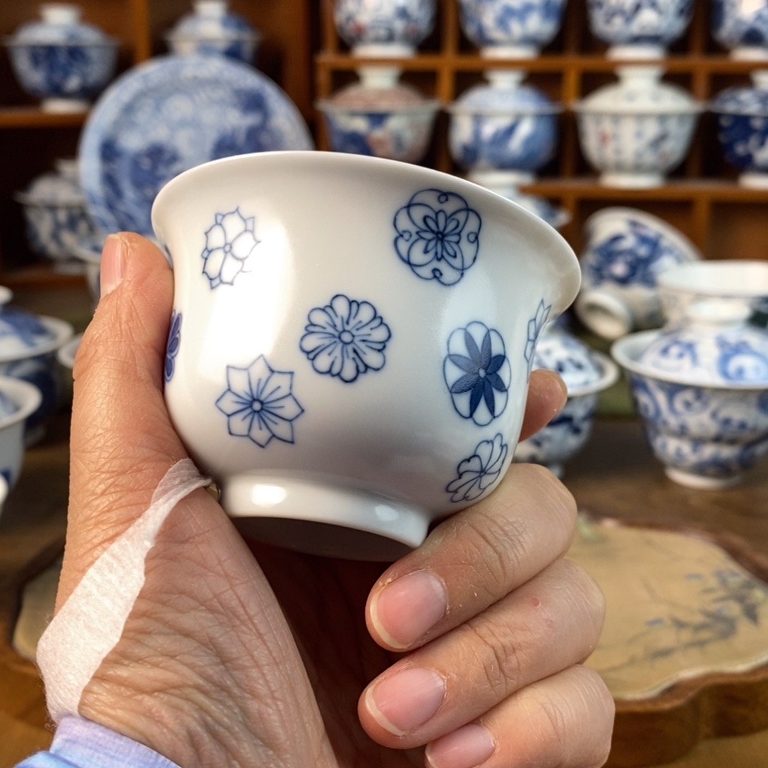 瓷片景德镇陶瓷手绘茶器324