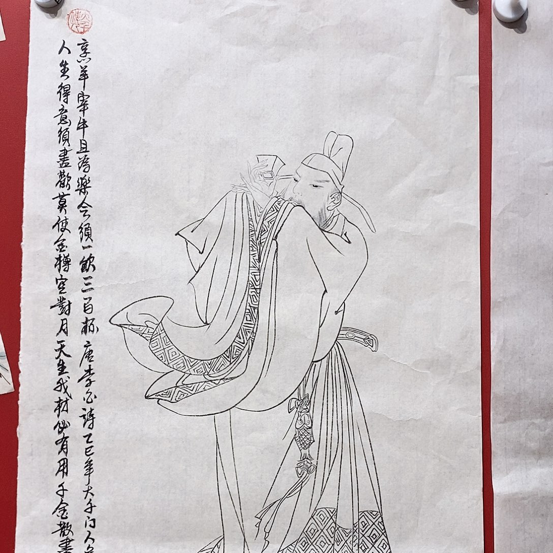 国画大风堂嫡传-侯果山老师作品路 