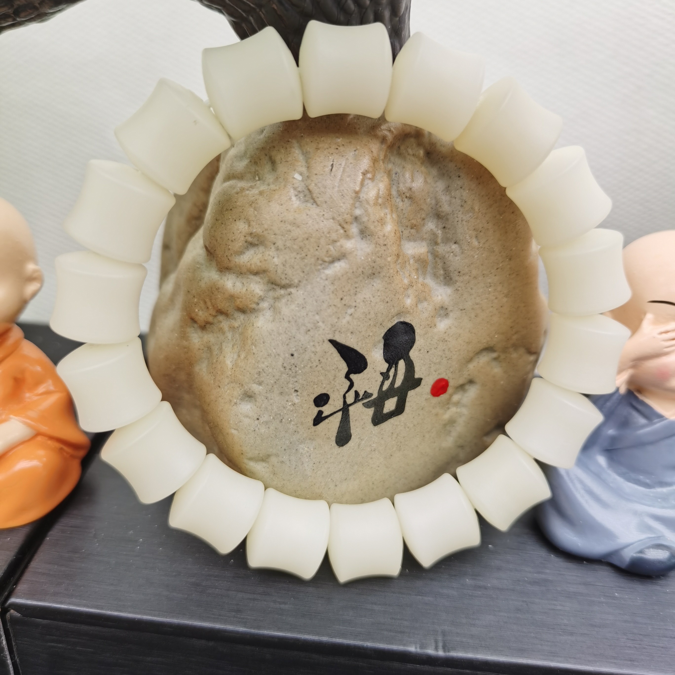 菩提根干车干磨手工制作手串