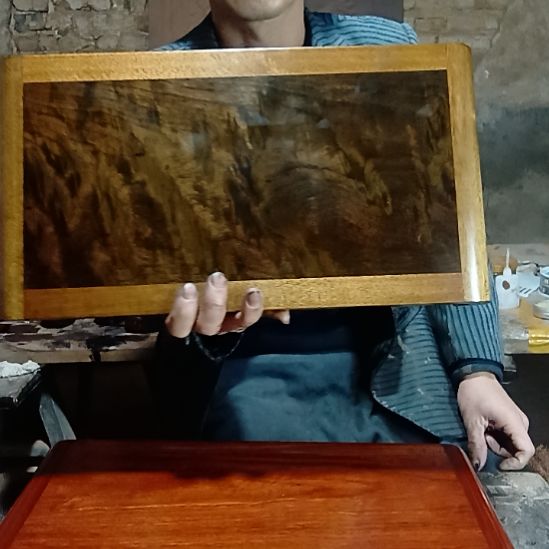 实木金丝楠木生漆茶盘