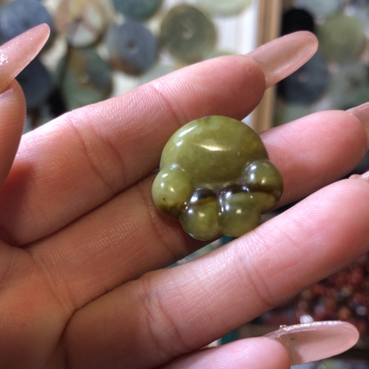 岫玉岫玉挂件未镶嵌