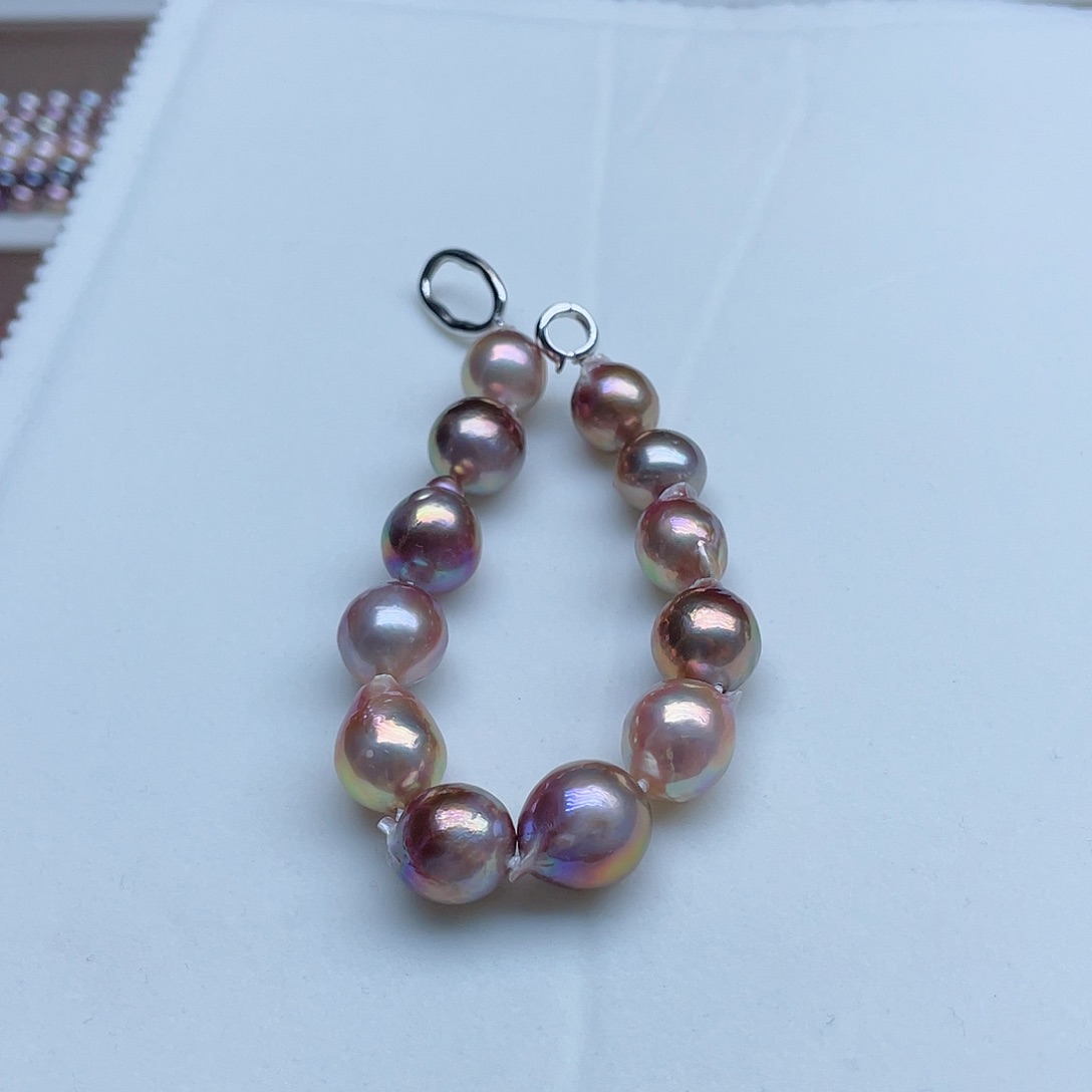 淡水珍珠手链银S925镶嵌