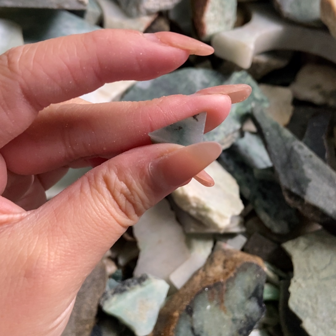 ****陶翡翠未镶嵌挂件天然翡翠