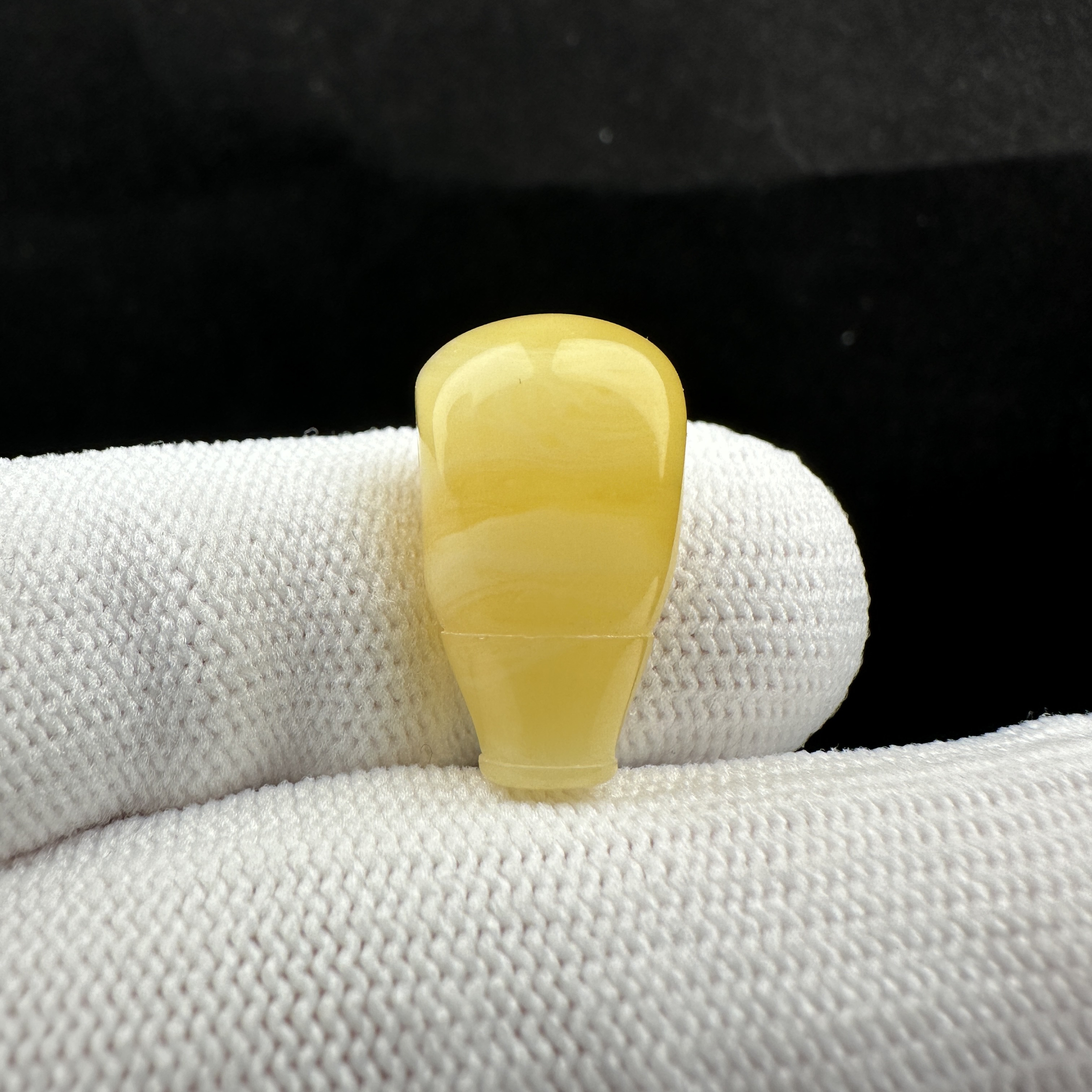 Z3483天然原矿蜜蜡 三通11.4*19.8mm支持复检 假一罚四