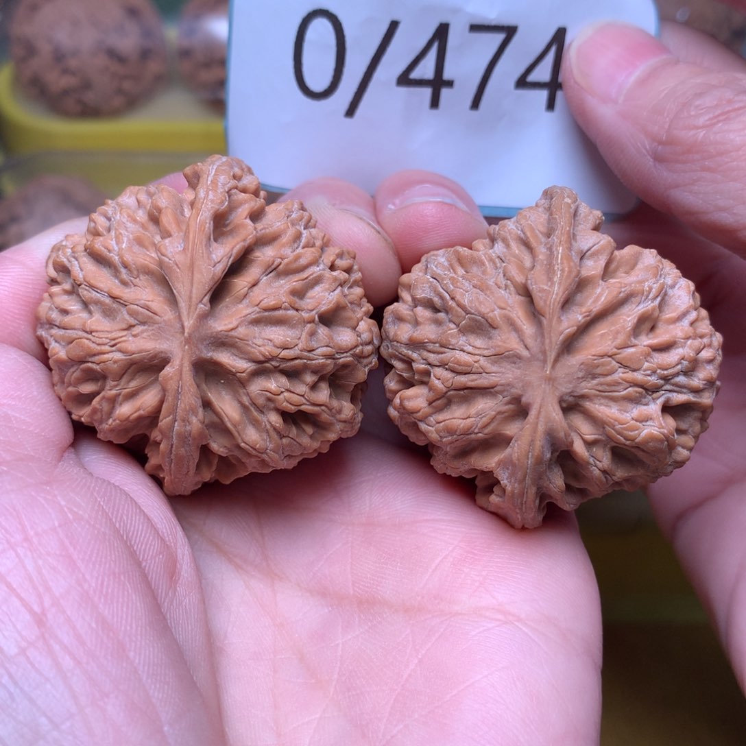 文玩核桃把件肉球苹果40