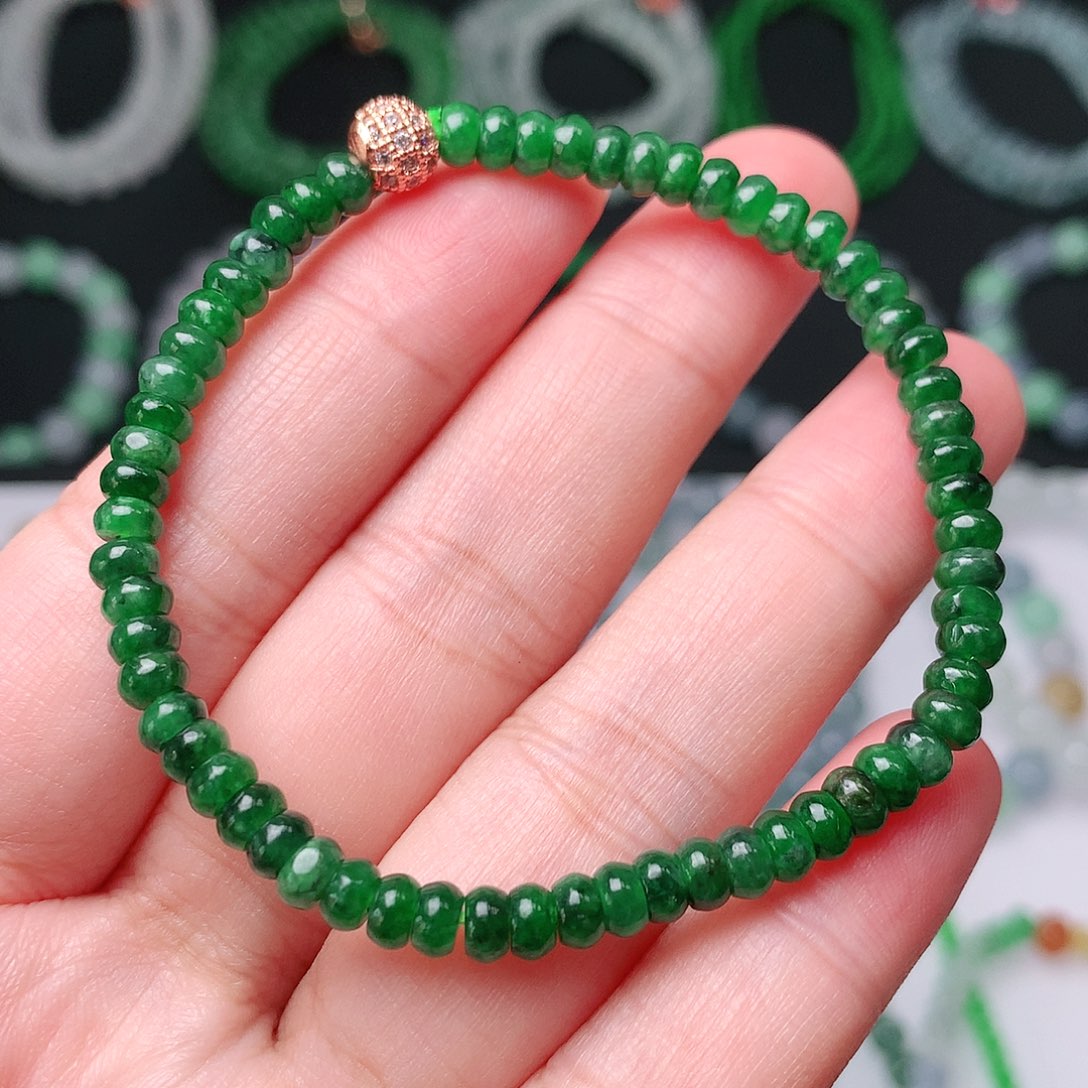 未镶嵌翡翠手链翡翠