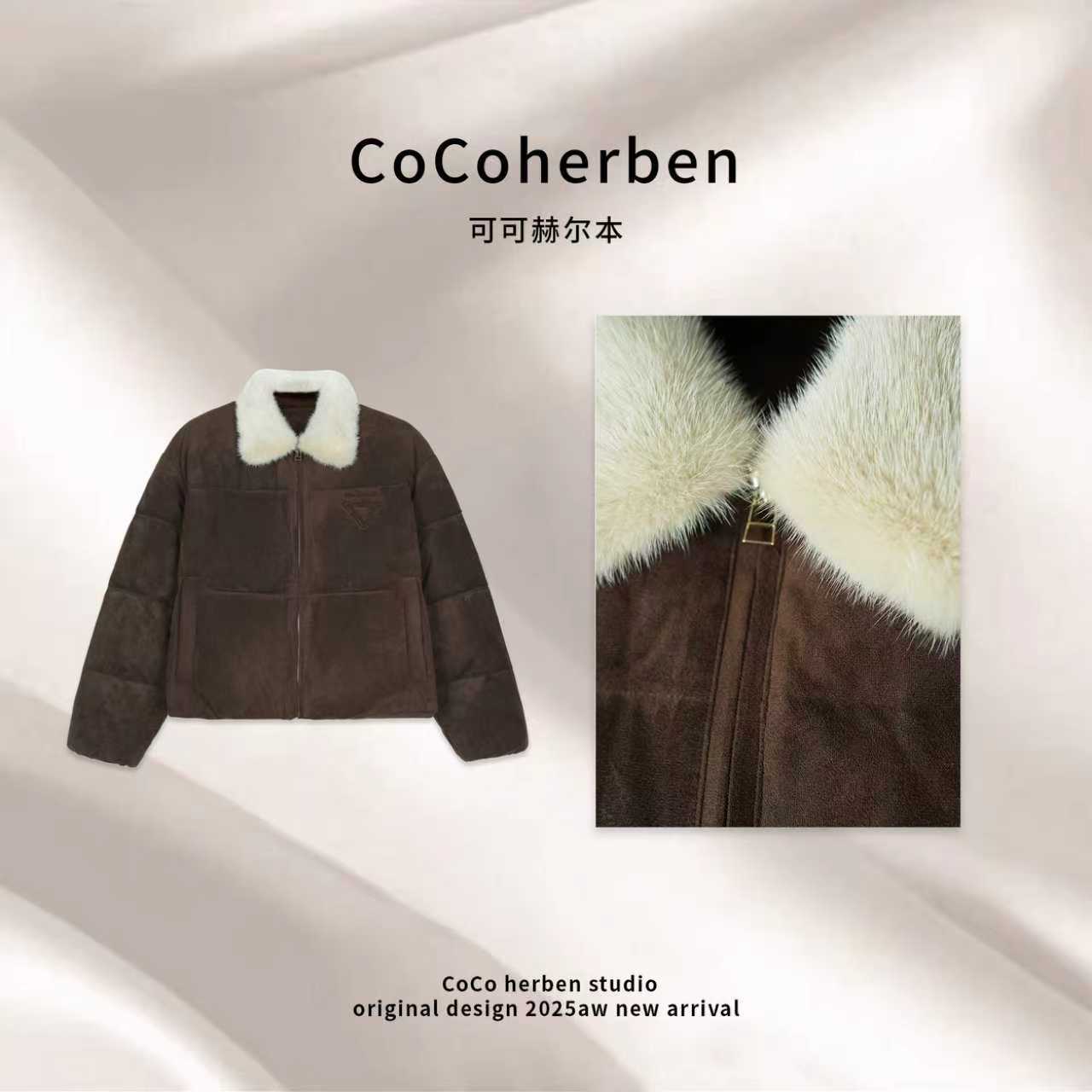 V领厚款加绒加厚款常规款女士上衣潮流时尚HB1145