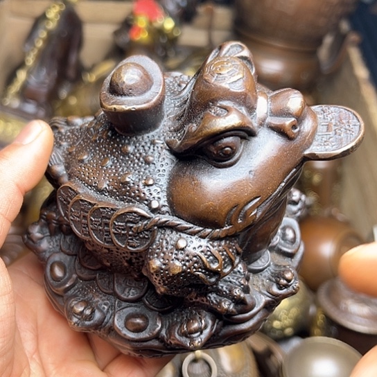 铜制文玩把玩物件