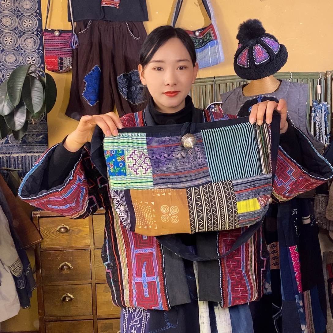 织绣手工制作包包