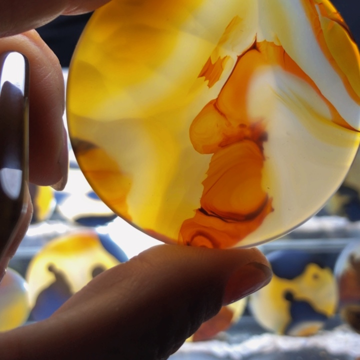 合金玛瑙/玉髓珠宝奇石165