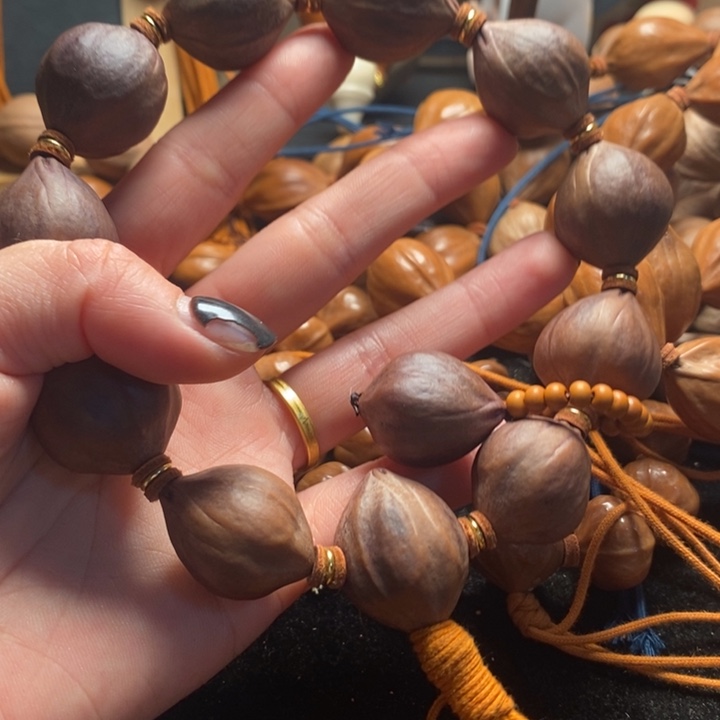 橄榄核手串/手链紫气东来