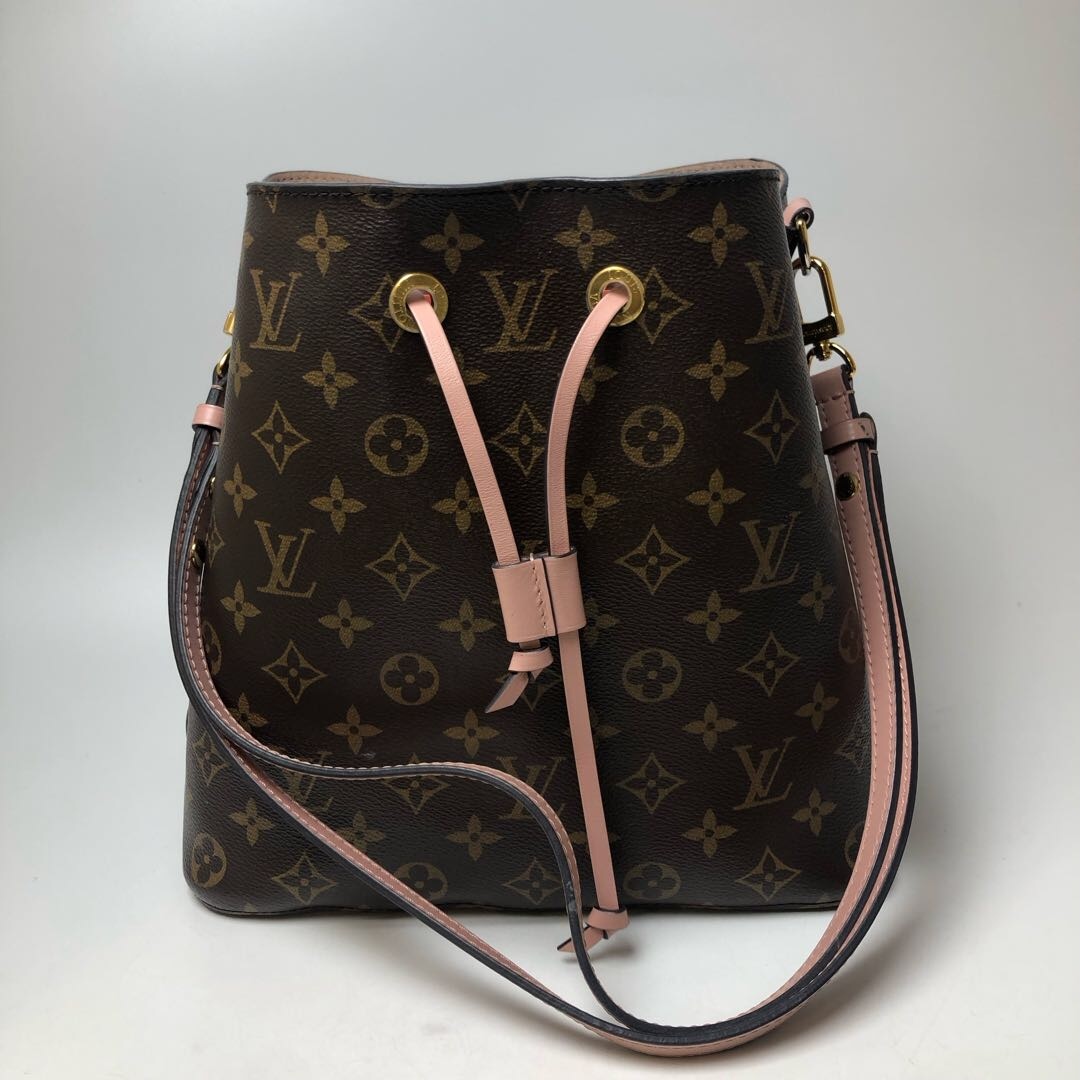 95新 LouisVuitton/路易威登 Lv粉水桶手提包 11818