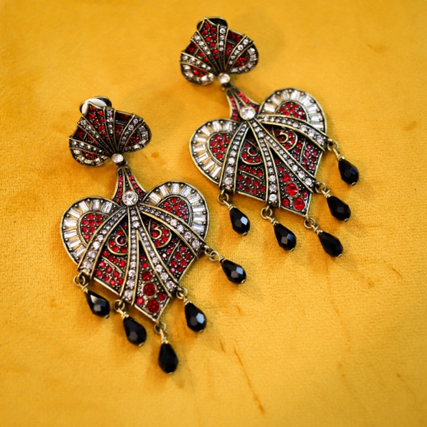 合金仿珍珠耳饰 复古耳夹时尚气质 耳夹 金色耳夹 大牌质感