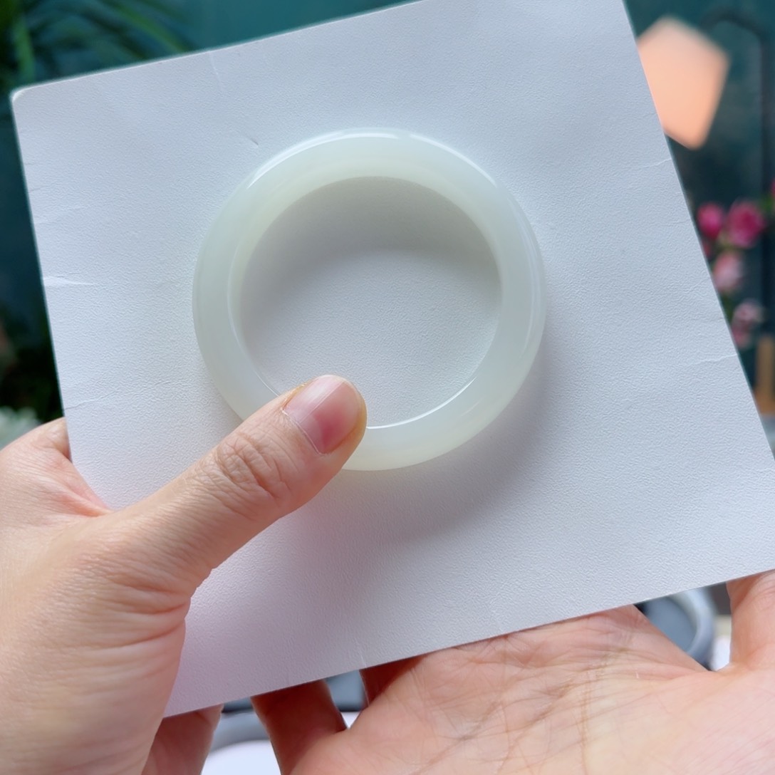 和田玉手镯未镶嵌～****～58.8