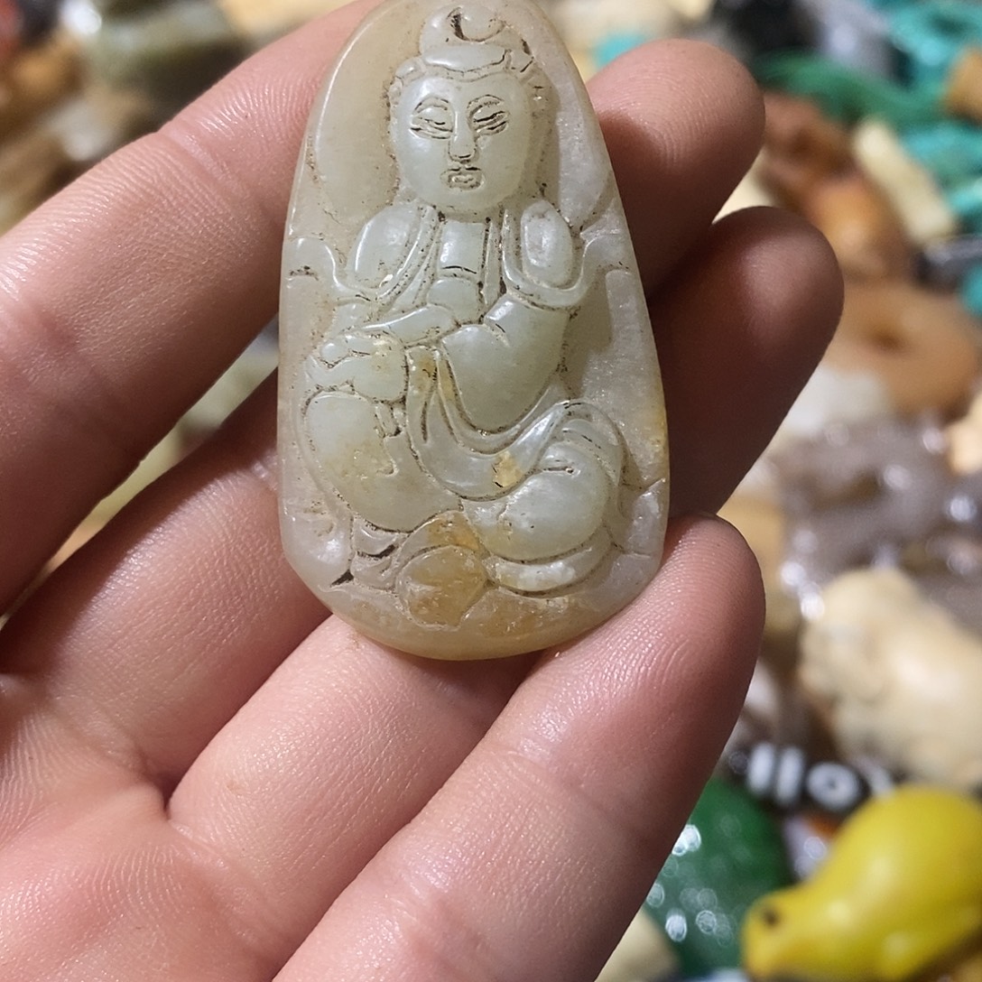 和田玉（糖玉）未镶嵌挂件