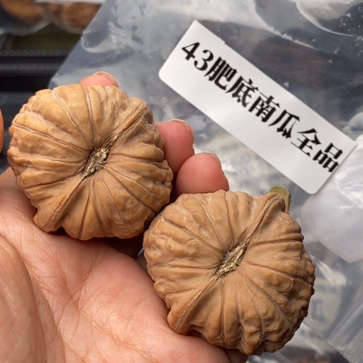 把件文玩核桃43肥底南瓜全品