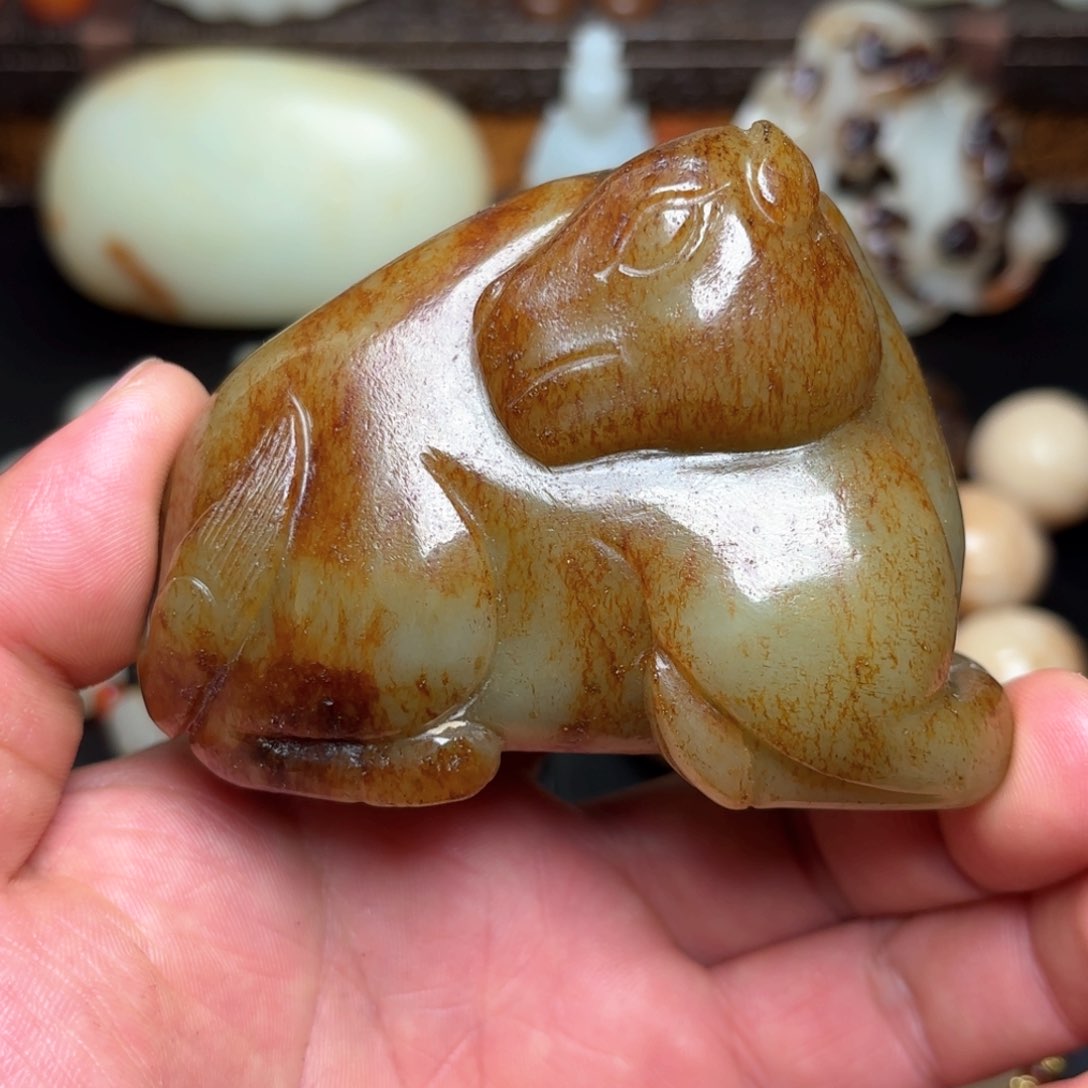 和田玉挂件未镶嵌如**君