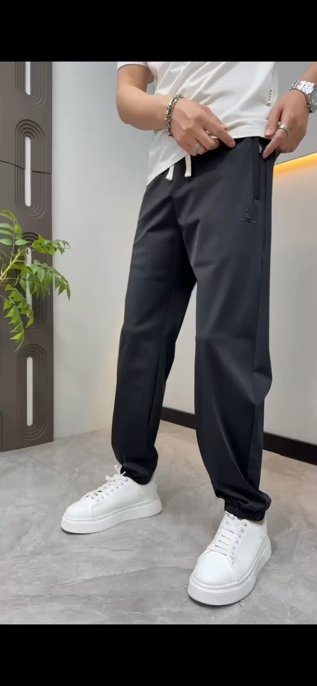 K40 夏季新款男士透气速干休闲裤 F84