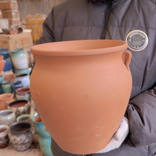 紫砂花盆高26口24————-