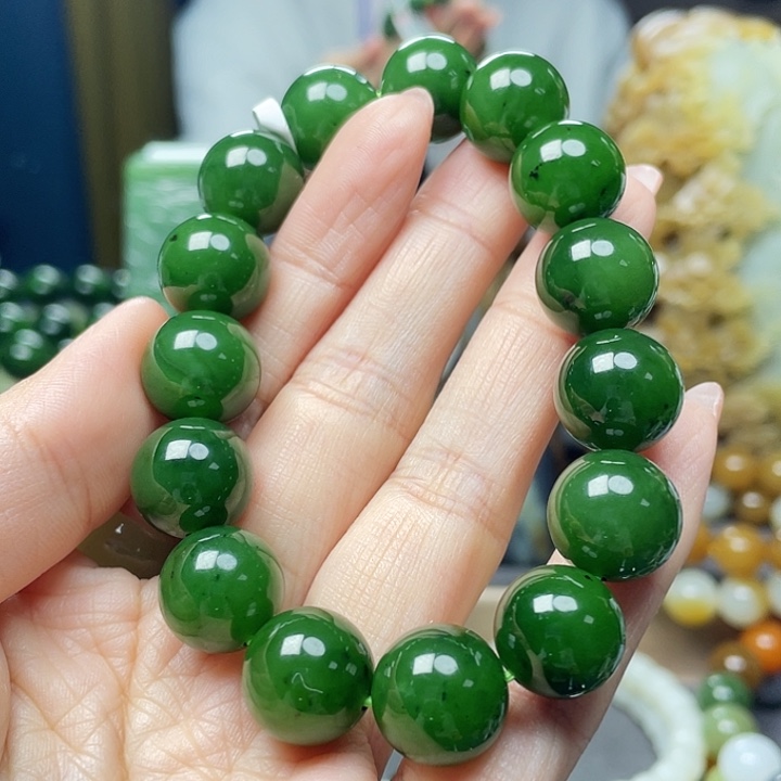 和田玉手链未镶嵌