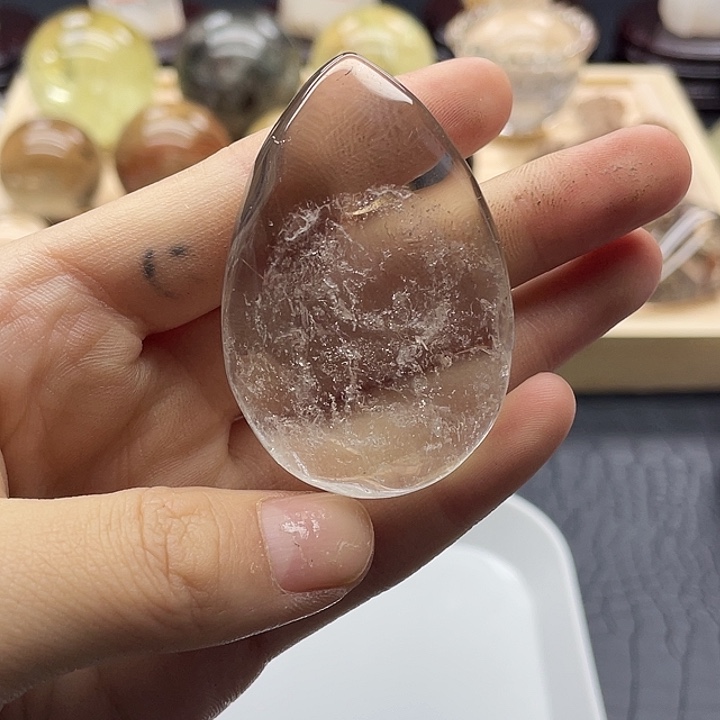 紫晶珠宝半成品未镶嵌160水晶石