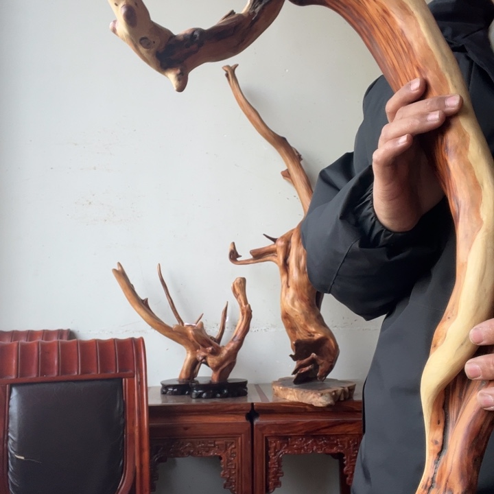 茗***清柏木太行崖柏摆件上车