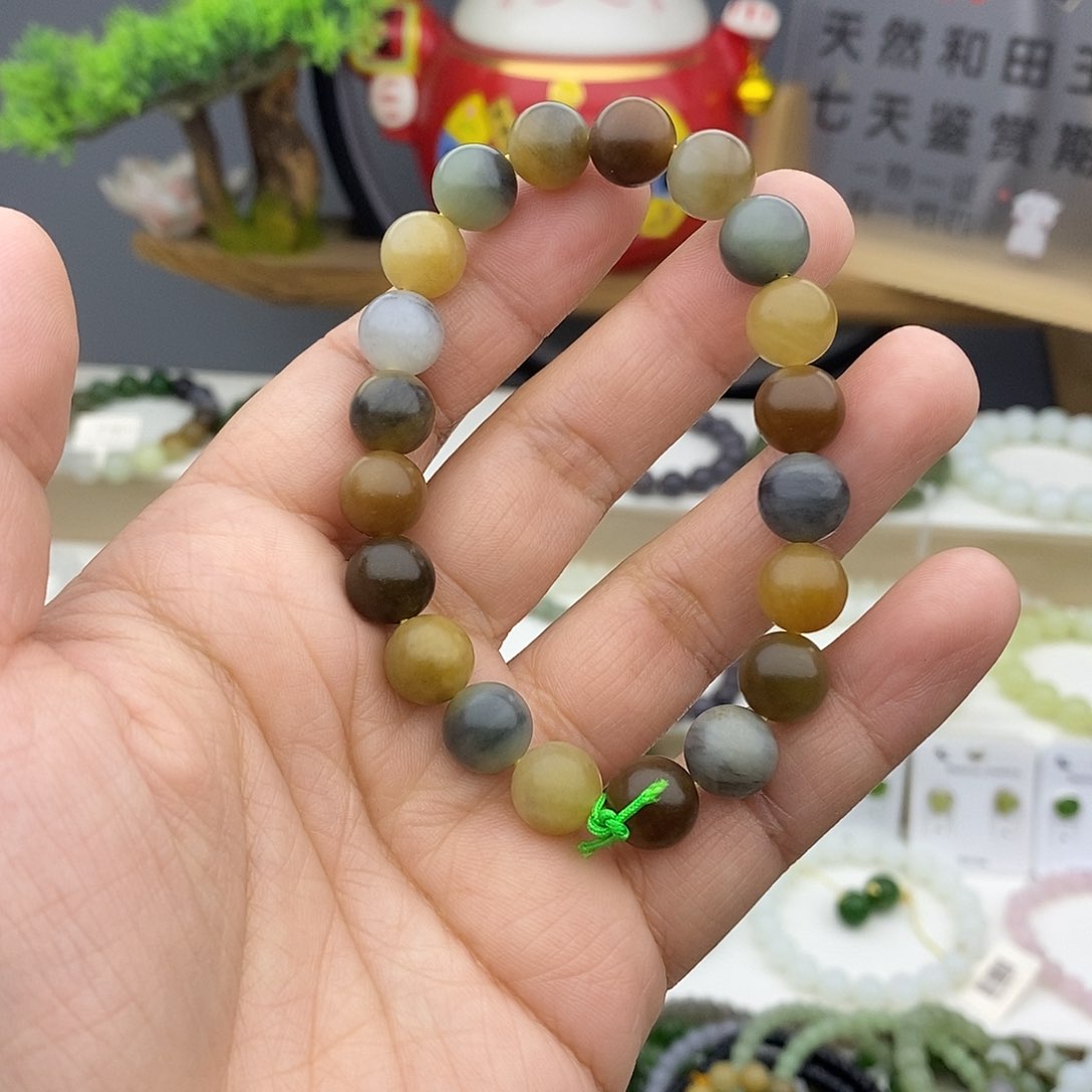 和田玉手链未镶嵌