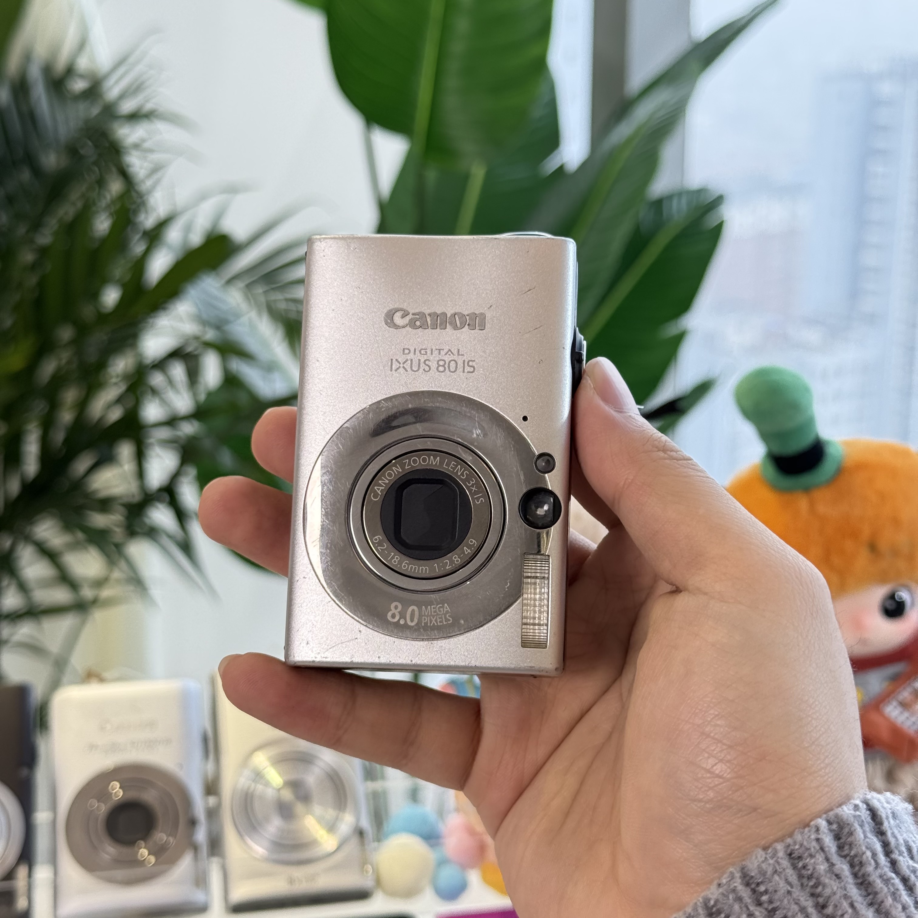 9新 Canon/佳能 佳能ixus80冷白皮柔焦适合新手滤镜多带配件