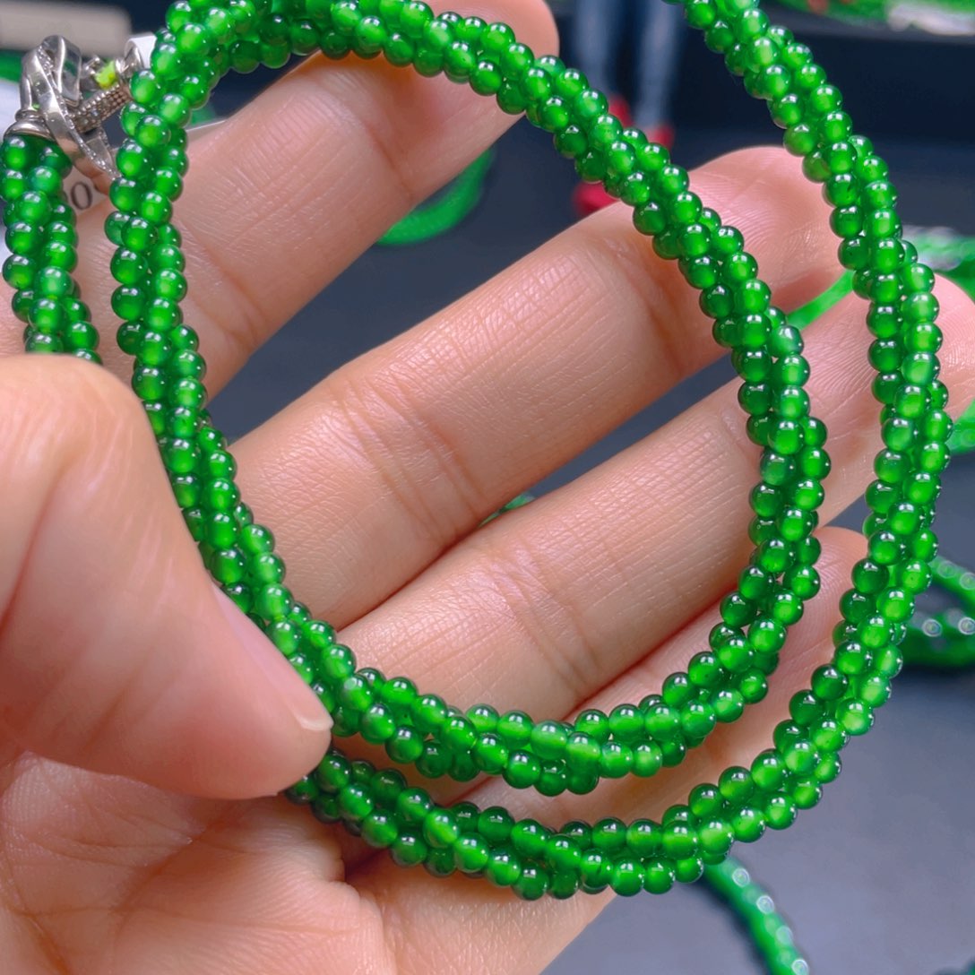 翡翠项链未镶嵌，1